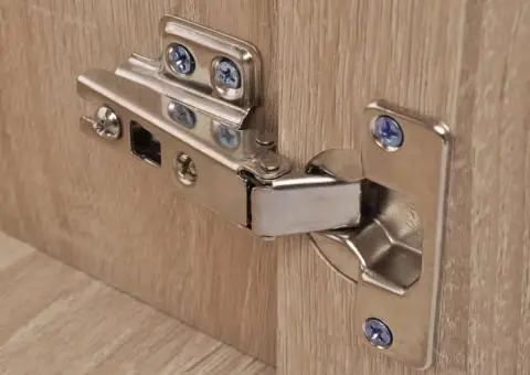 Set mobilier baie format din 3 piese cu chiuvetă inclusă, Bej - 5/5