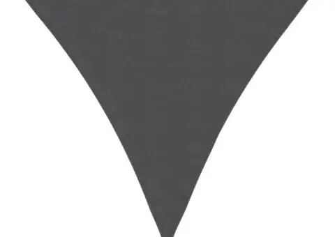 Parasolar țesătură oxford triunghiular, 3,6x3,6x3,6 m, antracit - 2/5