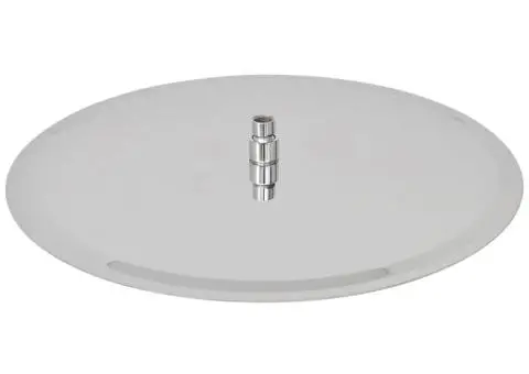 Cap de duș rotund tip ploaie, oțel inoxidabil, 50 cm - 3/5