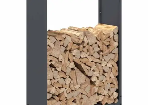 Suport pentru lemne de foc Antracit Oțel laminat la rece - 4/5