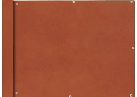 Prelată balcon din țesătură oxford 90x400 cm, Teracotă - 1/4