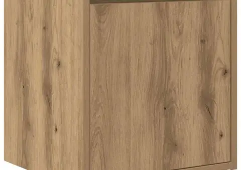 Noptiere montate pe perete 2 buc Stejar Artisan 38x34x40 cm - 5/5