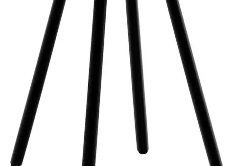 Set scaune de grădină 3 buc Poly Rattan alb și negru - 4/5