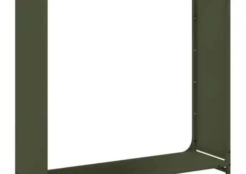 Suport pentru lemne de foc Verde măsline Oțel laminat la rece - 2/5