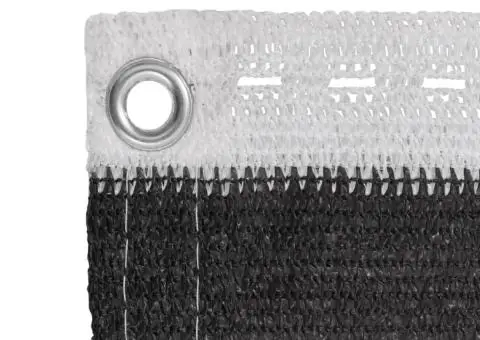 Prelată pentru balcon din HDPE, 90 x 400 cm, antracit și alb - 3/5