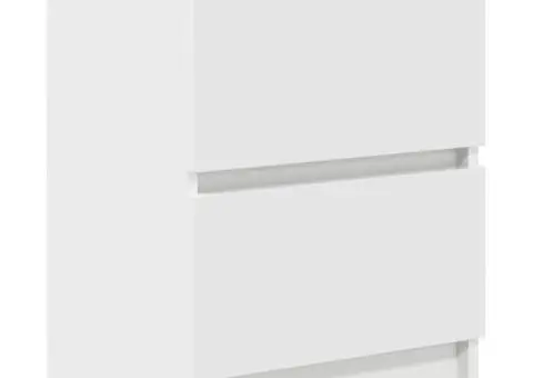 Dulap TV alb 40x35x54 cm lemn prelucrat - 2/5