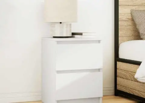 Dulap TV alb 40x35x54 cm lemn prelucrat - 3/5