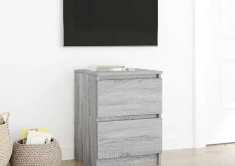 Dulap TV Gri Sonoma 40x35x54 cm lemn prelucrat - 1/5