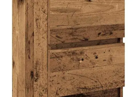 Dulap TV Lemn vechi 40x35x54 cm Lemn prelucrat - 2/5