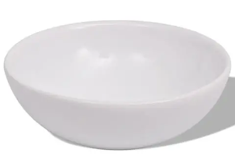 Set mobilier baie, 4 piese, bej, cu chiuvetă și robinet - 5/5