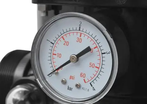 Filtru cu nisip pentru piscină supapă 6 poziții albastru 460 mm - 5/5