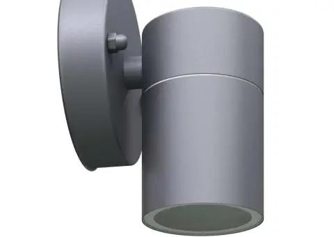 Corp iluminat perete exterior 2 buc, oțel inoxidabil, jos - 5/5