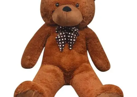 Ursuleț de pluș de jucărie, maro, 242 cm - 2/5