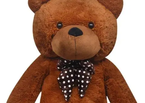 Ursuleț de pluș de jucărie, maro, 242 cm - 3/5