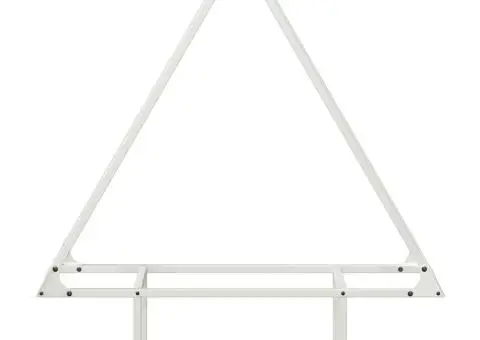 Suport pentru lemne de foc alb 80x25x90 cm Oțel laminat la rece - 5/5