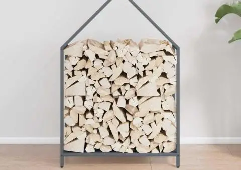 Suport pentru lemne de foc Antracit Oțel laminat la rece - 3/5