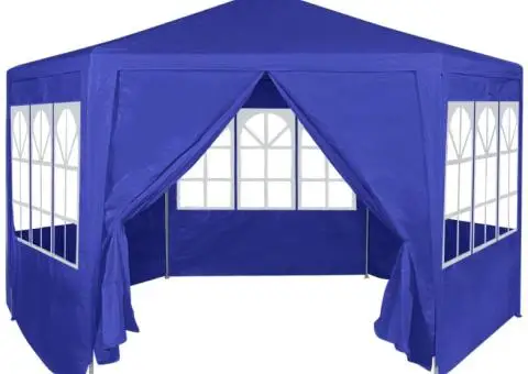 42347 Marquee with 6 Side Walls Blue 2x2 m - 2/5