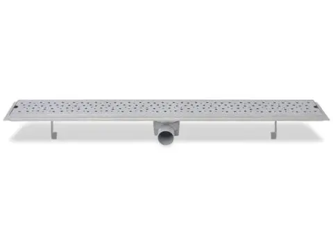 Rigolă duș liniară, model bule, oțel inoxidabil, 930 x 140 mm - 5/5