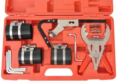 Set de scule pentru piston cu inel, 11 piese - 3/4