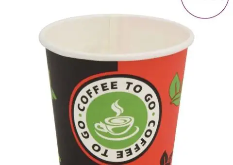 Pahare de unică folosință pentru cafea 1000 buc. 120 ml (4 oz) - 1/5