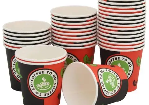 Pahare de unică folosință pentru cafea 1000 buc. 120 ml (4 oz) - 3/5