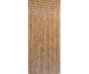 vidaXL Perdea de ușă, 90 x 200 cm, bambus
