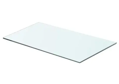 Raft din sticlă transparentă, 60 x 30 cm