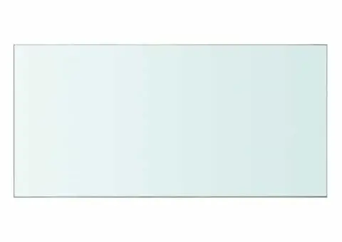 Raft din sticlă transparentă, 60 x 30 cm - 2/2