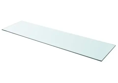 Raft din sticlă transparentă, 110 x 30 cm