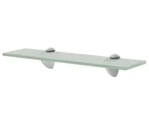 Raft suspendat din sticlă, 40 x 20 cm, 8 mm