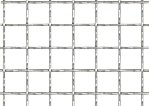 Gard sârmă sertizată, 50x50 cm, 21x21x2,5 mm, oțel inoxidabil - 2/3