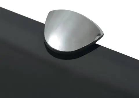 Raft suspendat din sticlă, 50 x 20 cm, 8 mm - 4/4