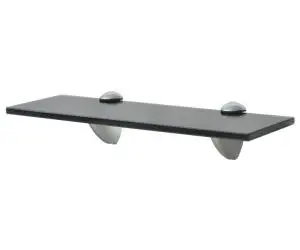 vidaXL Raft suspendat din sticlă, 30 x 10 cm, 8 mm