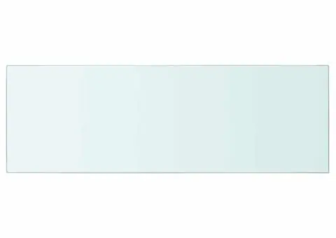 Raft din sticlă transparentă, 70 x 25 cm - 2/2