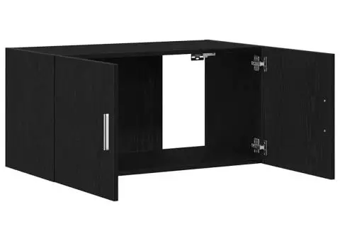 Dulap de perete Stejar negru 80x39x40 cm Lemn prelucrat - 5/5