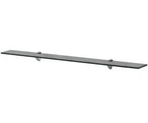 vidaXL Raft suspendat din sticlă, 100 x 10 cm, 8 mm