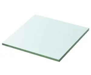 vidaXL Raft din sticlă transparentă, 30 x 30 cm