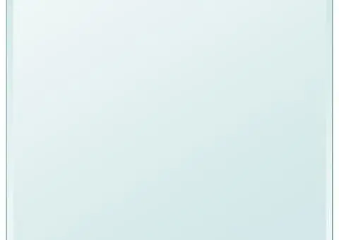 Blat de masă din sticlă securizată pătrat 700 x 700 mm - 1/4