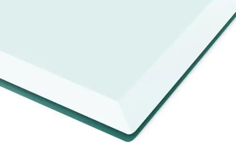 Blat de masă din sticlă securizată pătrat 700 x 700 mm - 3/4