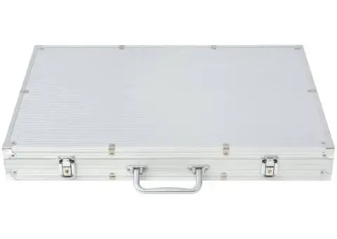 Set de poker cu 1000 de jetoane cu laser din aluminiu - 5/5