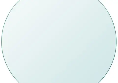 Blat de masă din sticlă securizată rotund 400 mm - 1/4