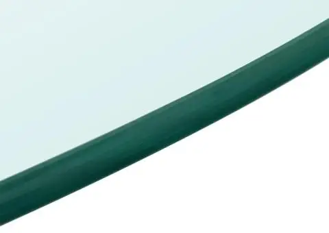 Blat de masă din sticlă securizată rotund 400 mm - 3/4