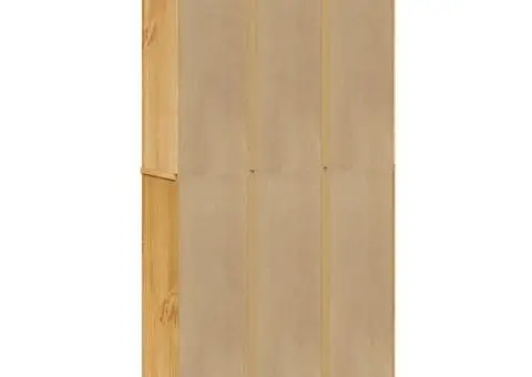 Bibliotecă 4 rafturi pin, stil mexican Corona 80x29x150 cm - 5/5