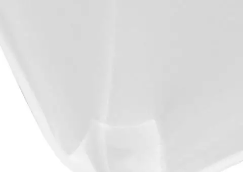 Huse elastice pentru masă, 243 x 76 x 74 cm, alb, 2 buc. - 3/5