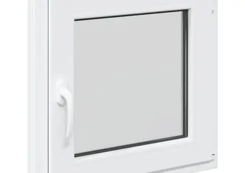 Fereastra de subsol „RISOR” 60x60 cm Pt&Turn DIN Dreapta Alb - 4/5