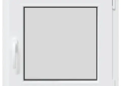 Fereastra de subsol „RISOR” 60x60 cm Pt&Turn DIN Dreapta Alb - 5/5