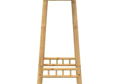 Masă de bar pentru exterior rotundă Ø55x100 cm din bambus - 5/5