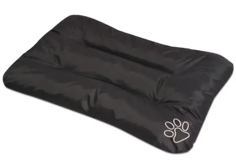 Saltea pentru câini, mărime L, negru - 1/3