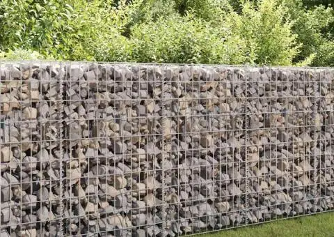 Coș gabion, 120 x 30 x 100 cm, oțel galvanizat - 1/5