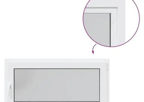 Fereastră de subsol RISOR 120x60 cm Pt&Turn DIN dreapta alb - 2/5